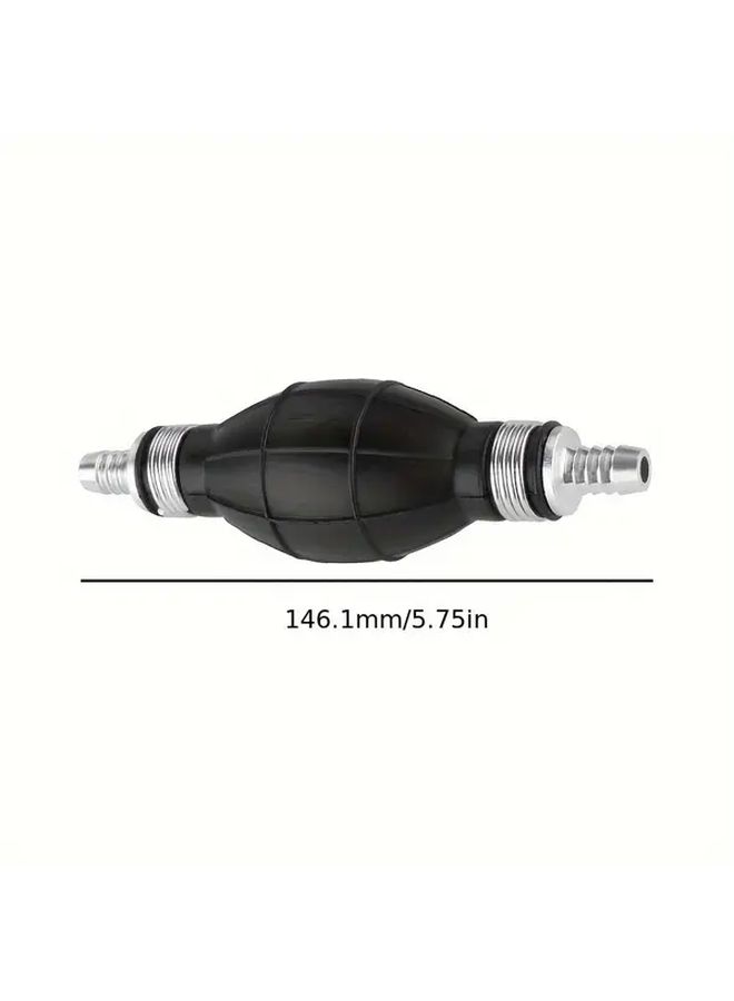 2pcs Heavy Duty Automotive Hand Pump One Way Manual Oil Pump With Leak Proof Threaded Connection Compact 8mm Design For Cars Trucks Motorcycles Boats Generators Durable Aluminum Alloy Construction Ergonomic Handle Automotive Maintenance Tool - Image 2