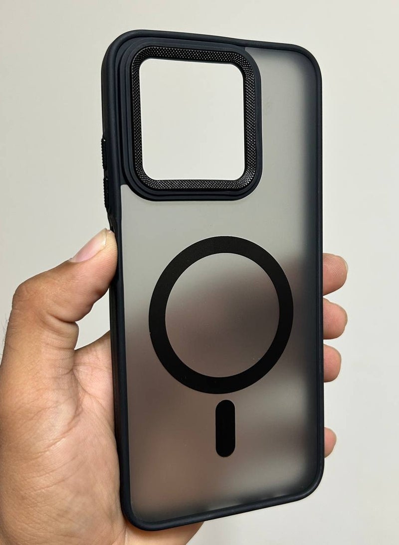 MaxSafe Carbon Fiber Back Cover Compatible with Honor X8B - X8C - Image 1