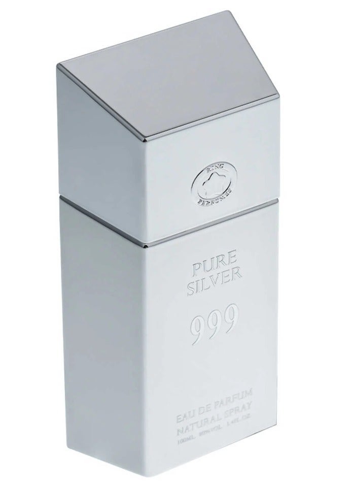 رينج عطر بيور سيلفر الرجالي من رينج 100 مل - Image 2