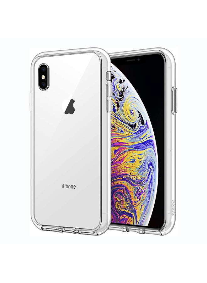 O Ozone Clear Classic Case Compatible With iPhone XS MAX | Transparent Slim Soft TPU Back Cover | Anti-Yellow Shockproof Protective Phone Case - Image 1