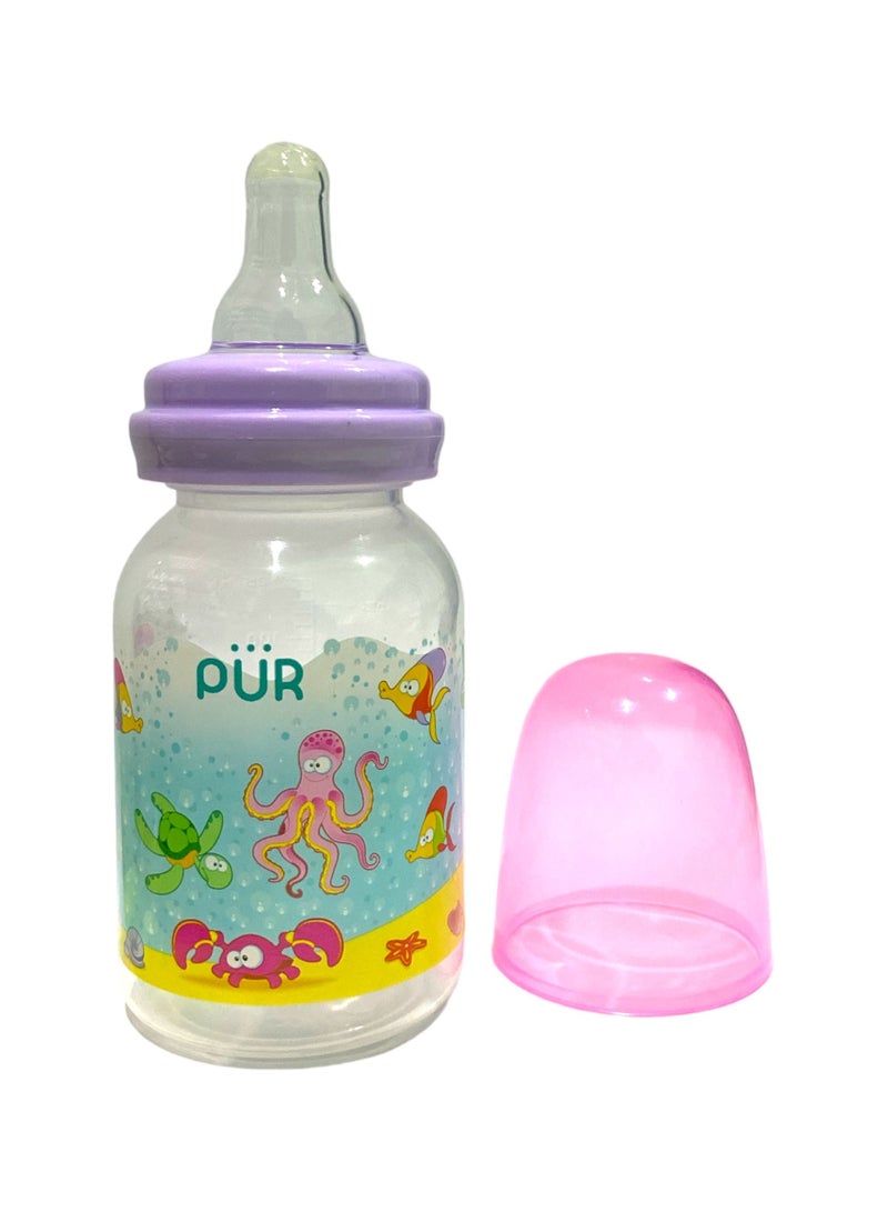 Pur Classic Round Feeding Bottle 125 ML - Image 3