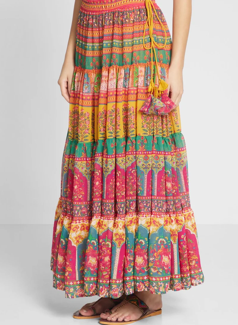 Biba Shirt With Skirt Set