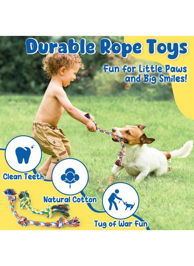 KIPRITII KIPRITII 9-Pack Interactive Puppy Dog Toys for Small Dogs No-Stuffing Squeaky Octopus-Shaped Toy, Cute Plush & Engaging Chew Toys for Puppy Teething to Keep Them Busy  - Image 4