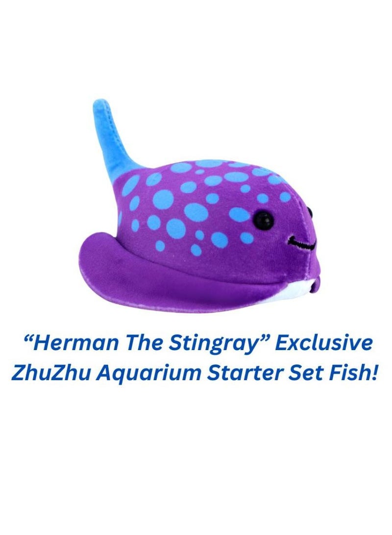 Zhuzhu Aquarium Zhuzhu Aquarium Starter Set with Fish | ZhuZhu Pets | Aquarium Pet | Fish Pet | Gift for Kids and Adults - Image 3
