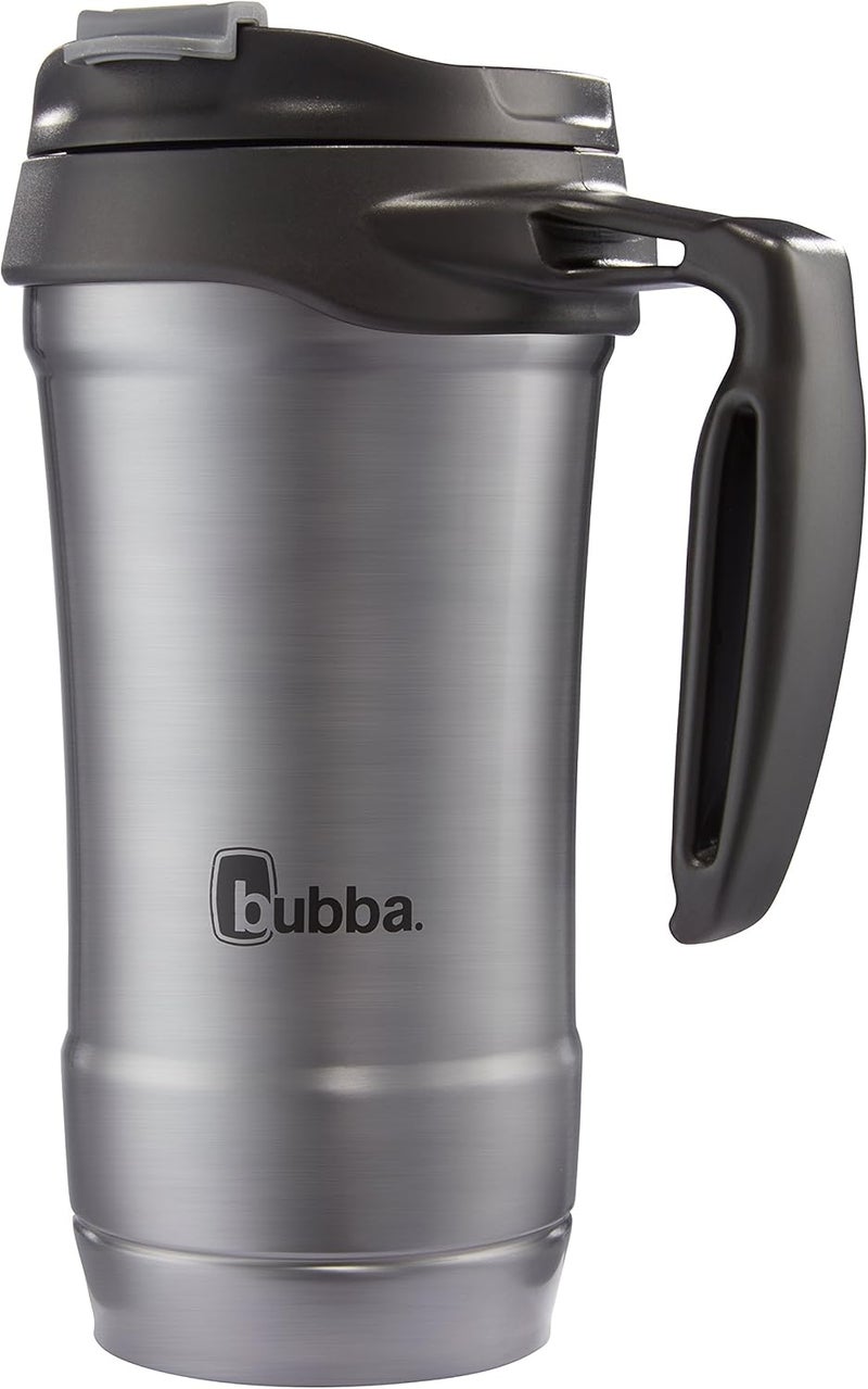 Bubba HERO Vacuum-Insulated Stainless Steel Travel Mug with Handle, 18 oz, Gunmetal - Image 1