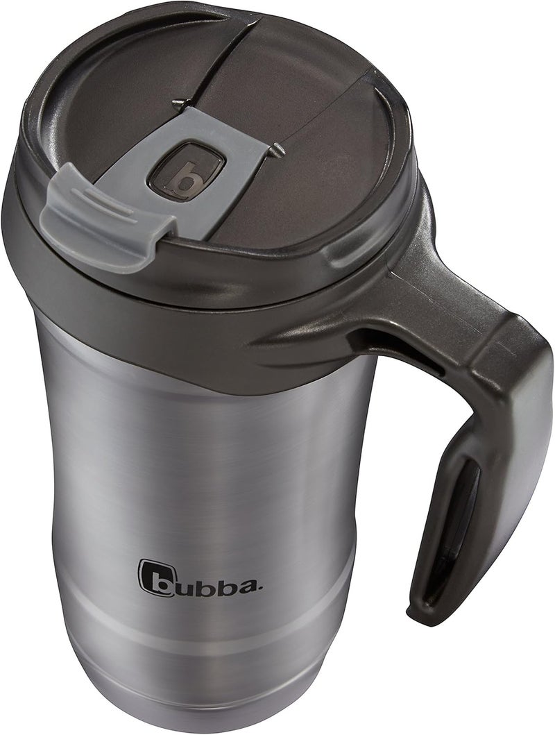Bubba HERO Vacuum-Insulated Stainless Steel Travel Mug with Handle, 18 oz, Gunmetal - Image 5