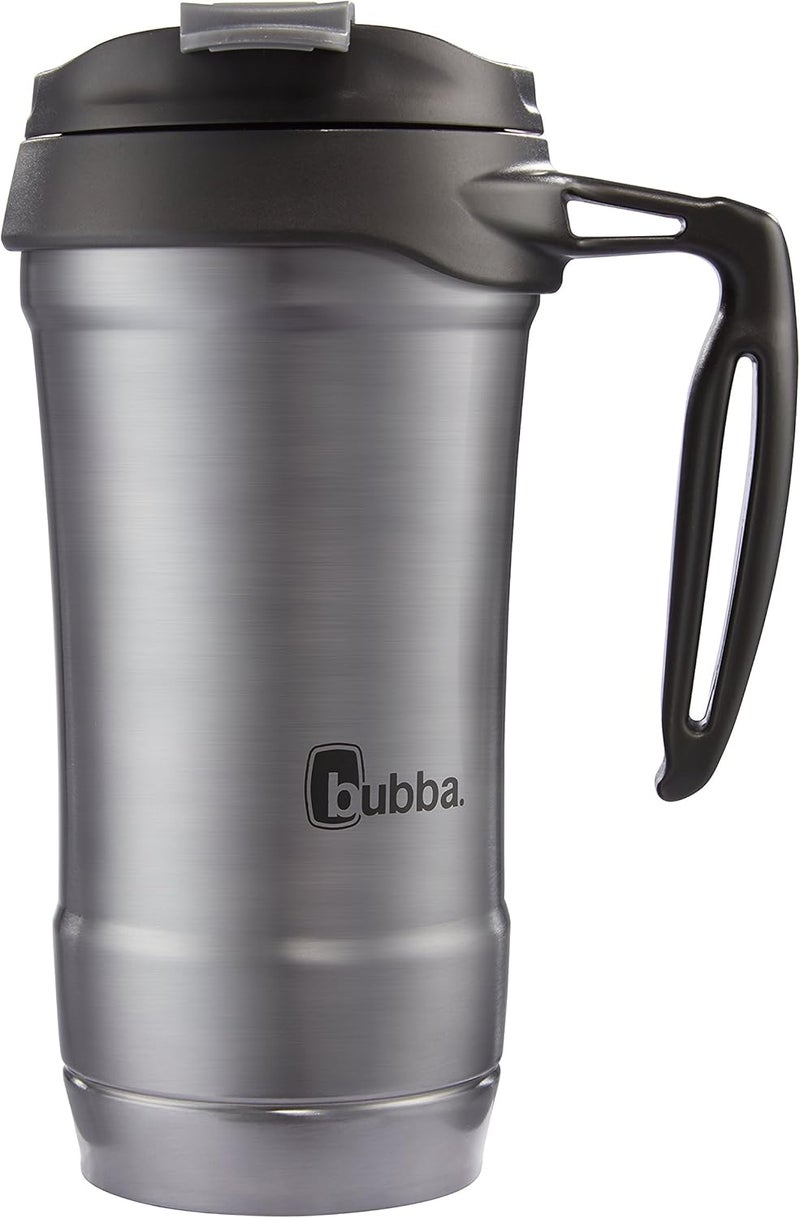 Bubba HERO Vacuum-Insulated Stainless Steel Travel Mug with Handle, 18 oz, Gunmetal - Image 2