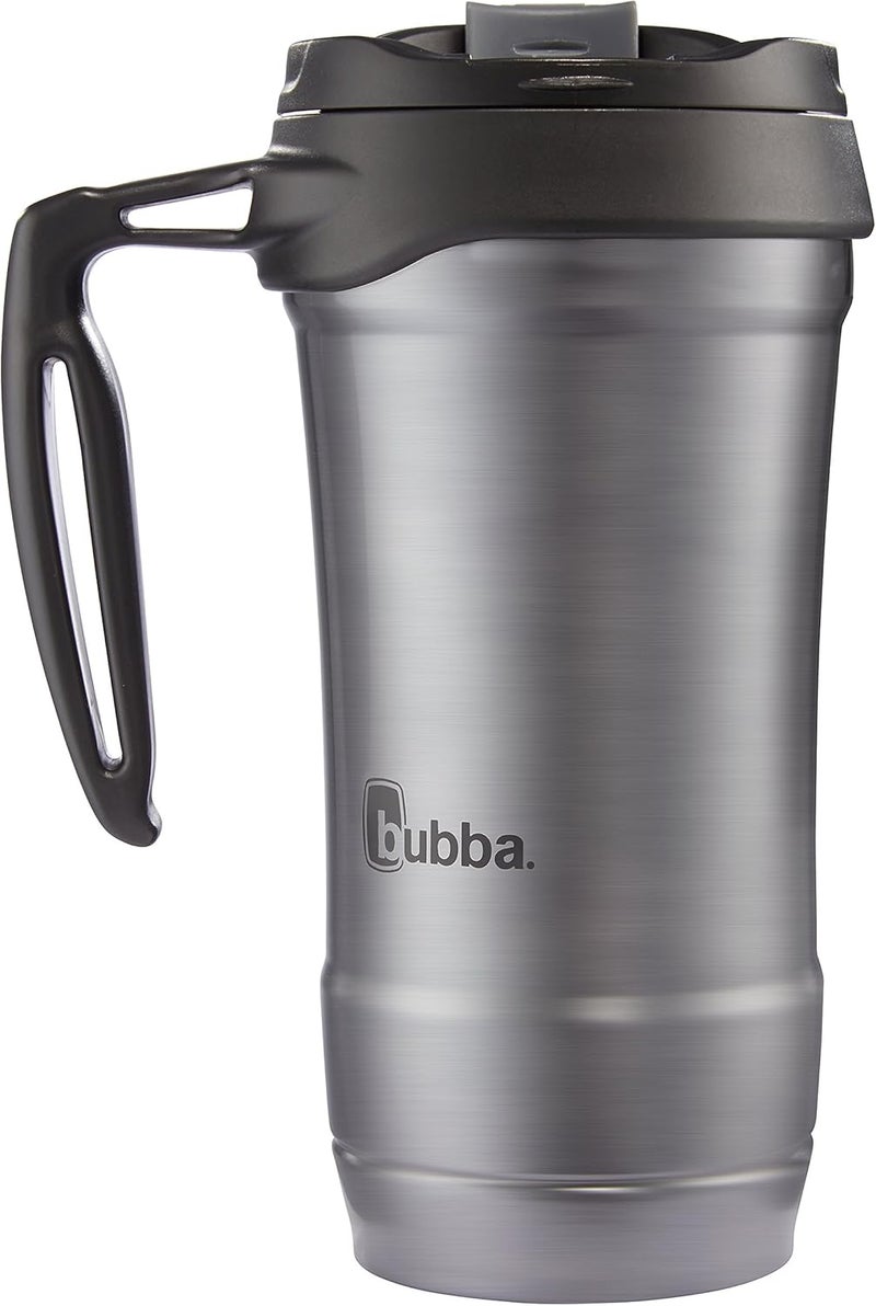 Bubba HERO Vacuum-Insulated Stainless Steel Travel Mug with Handle, 18 oz, Gunmetal - Image 3