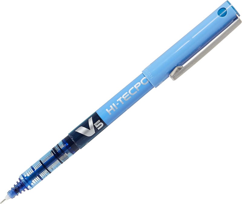 PILOT Bx-V5-L 0.5 Mm Hi-Tecpoint Roller Ball Pen, Blue - Image 5