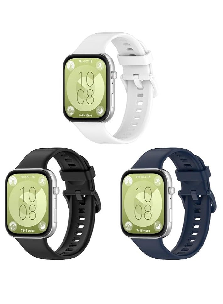 ممون 3PCS سوار متوافق مع هواوي ووتش صالح 3 سوار - Image 1