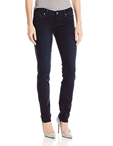 PAIGE Women's Skyline Transcend Mid Rise Skinny Fit Jean, Mona, 25 - Image 4