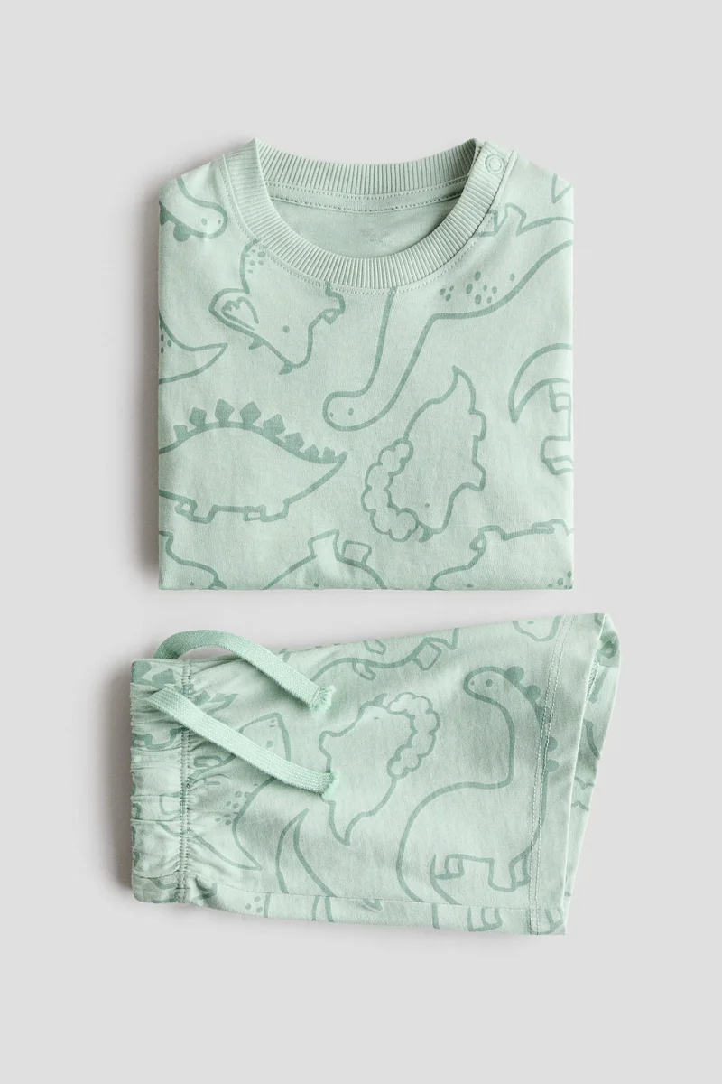 اتش اند ام طقم قطني من قطعتين