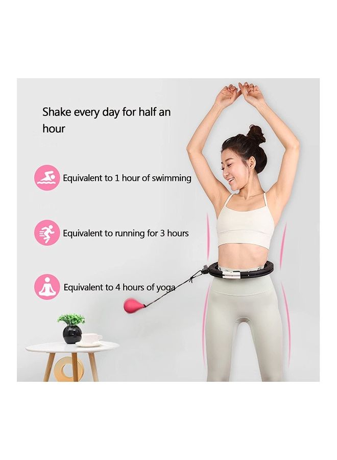 NIBEMINENT Smart Weighted Hula Fitness Hoop  - Image 2
