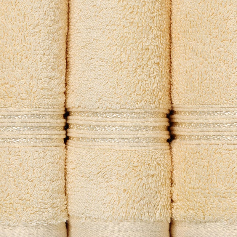 سوبيريور مناشف مصرية من المناشف المصرية ذات 6 قطع مناشف مناشف للحمام الشقة - Image 4