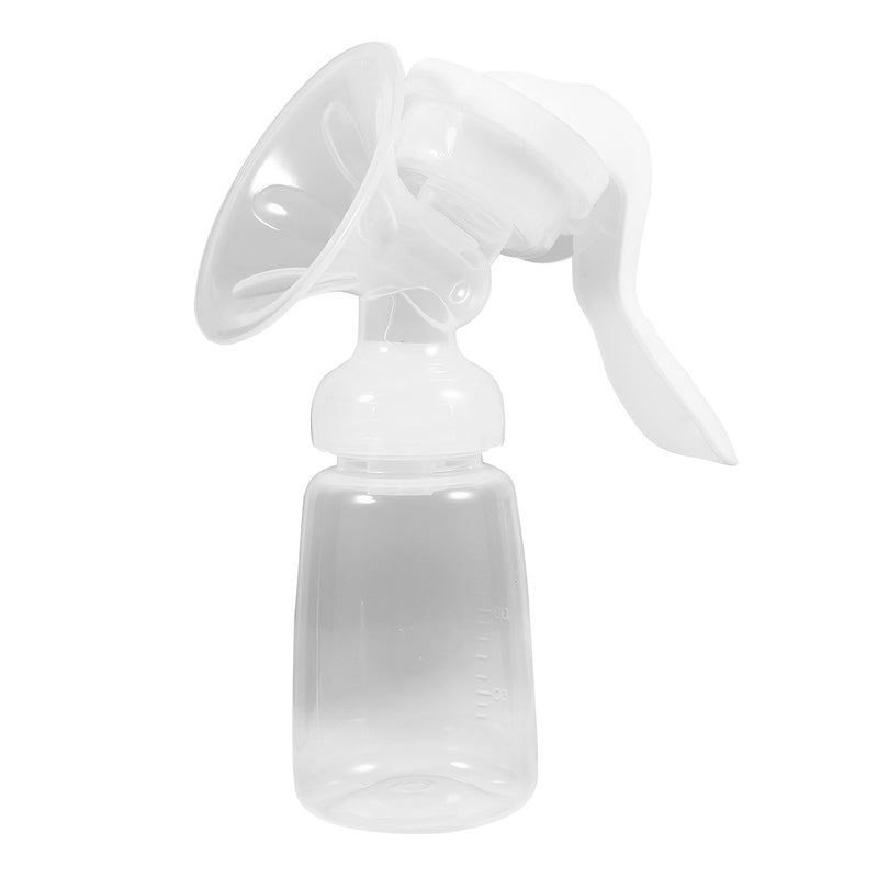 Silicone Breastfeeding 150ML Nursing Bottle Strong Suction Simple Design Manual Breast Pump - Image 2