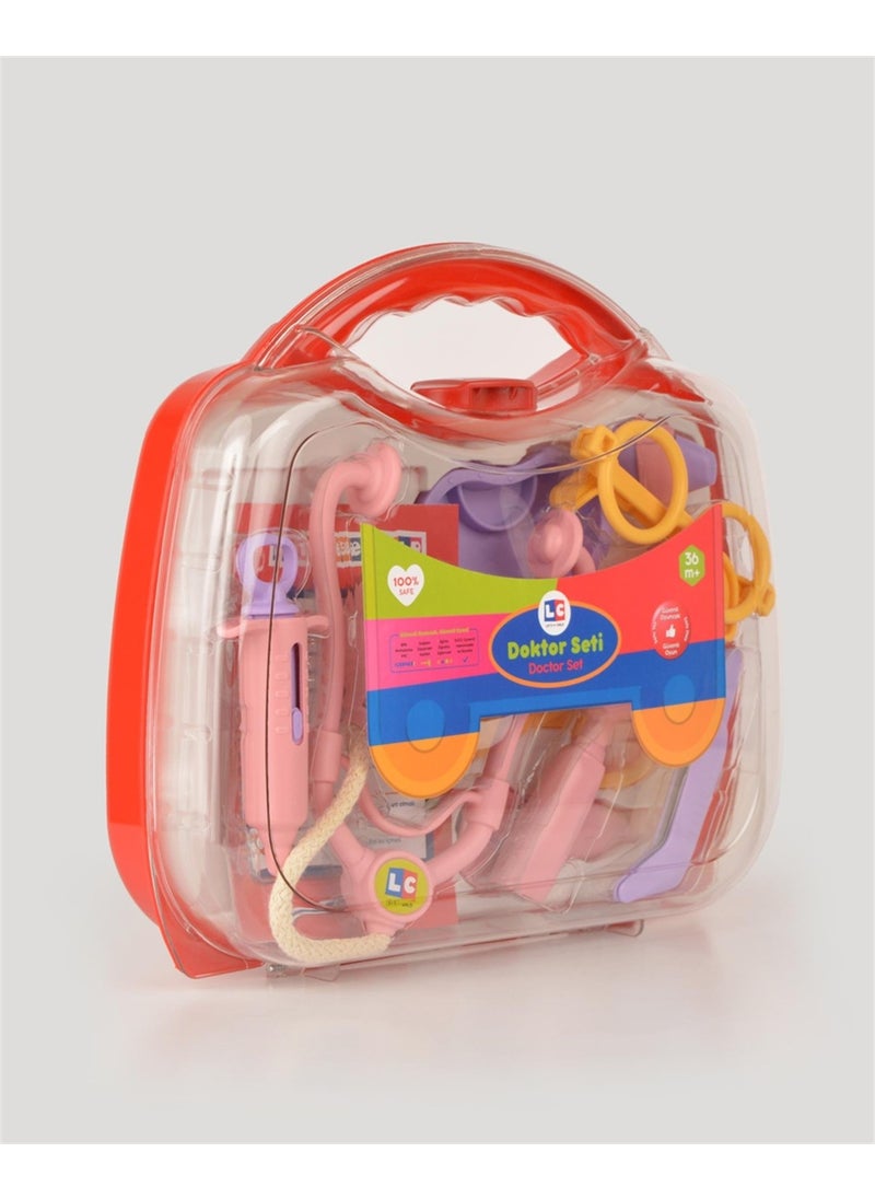 Let's Be Child LC Toy Doctor Set with Red Bag  - Image 2