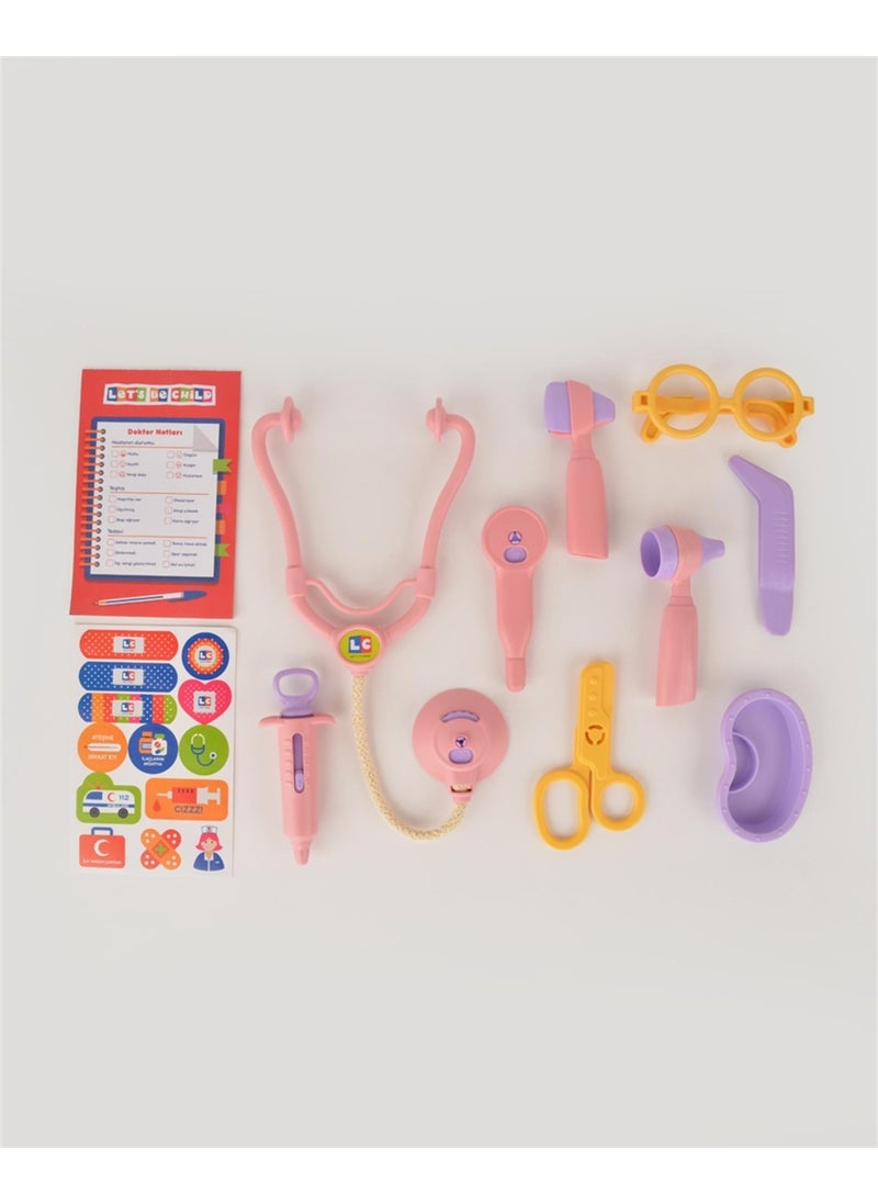 Let's Be Child LC Toy Doctor Set with Red Bag  - Image 3
