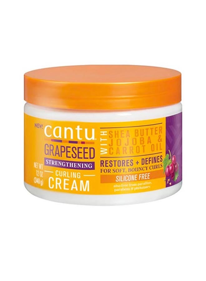 Grapeseed Strengthening Curling Cream Multicolour 340grams