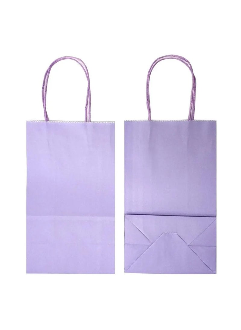 PRIMA 12 Piece Paper Gift Bag Set 27x21x11 Cm Light Purple  - Image 2