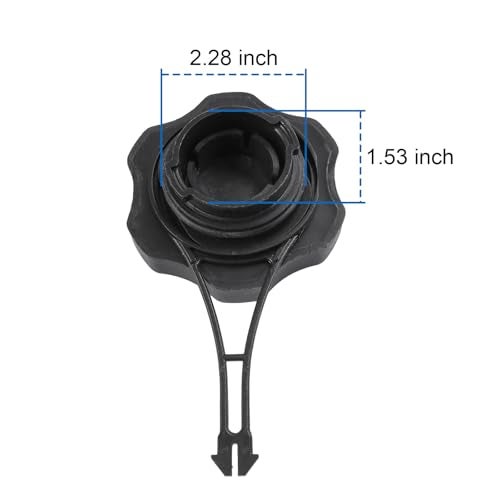 DICMIC Lawn Mower Gas Cap Compatible with B&S 675EXi 725EXi Engine Toro Craftsman Fuel Tank Cap Replace# 594061 - Image 5