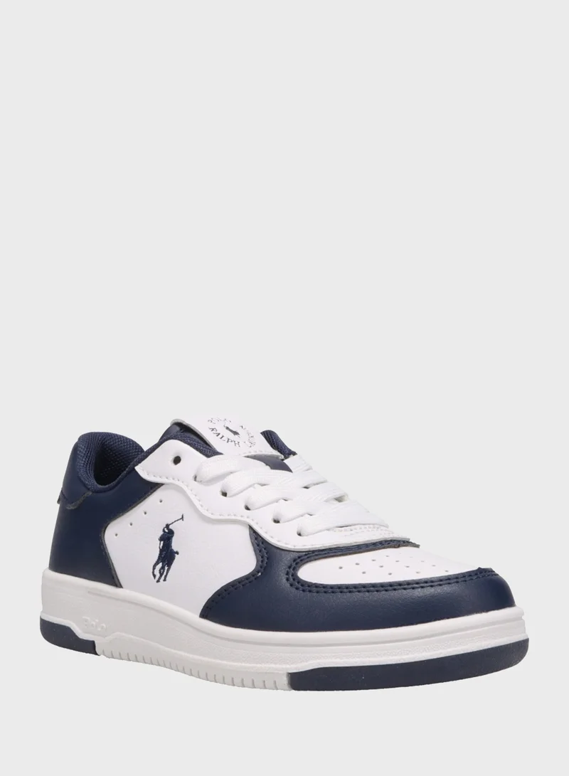 POLO RALPH LAUREN Youth Masters Court Low Top Sneakers