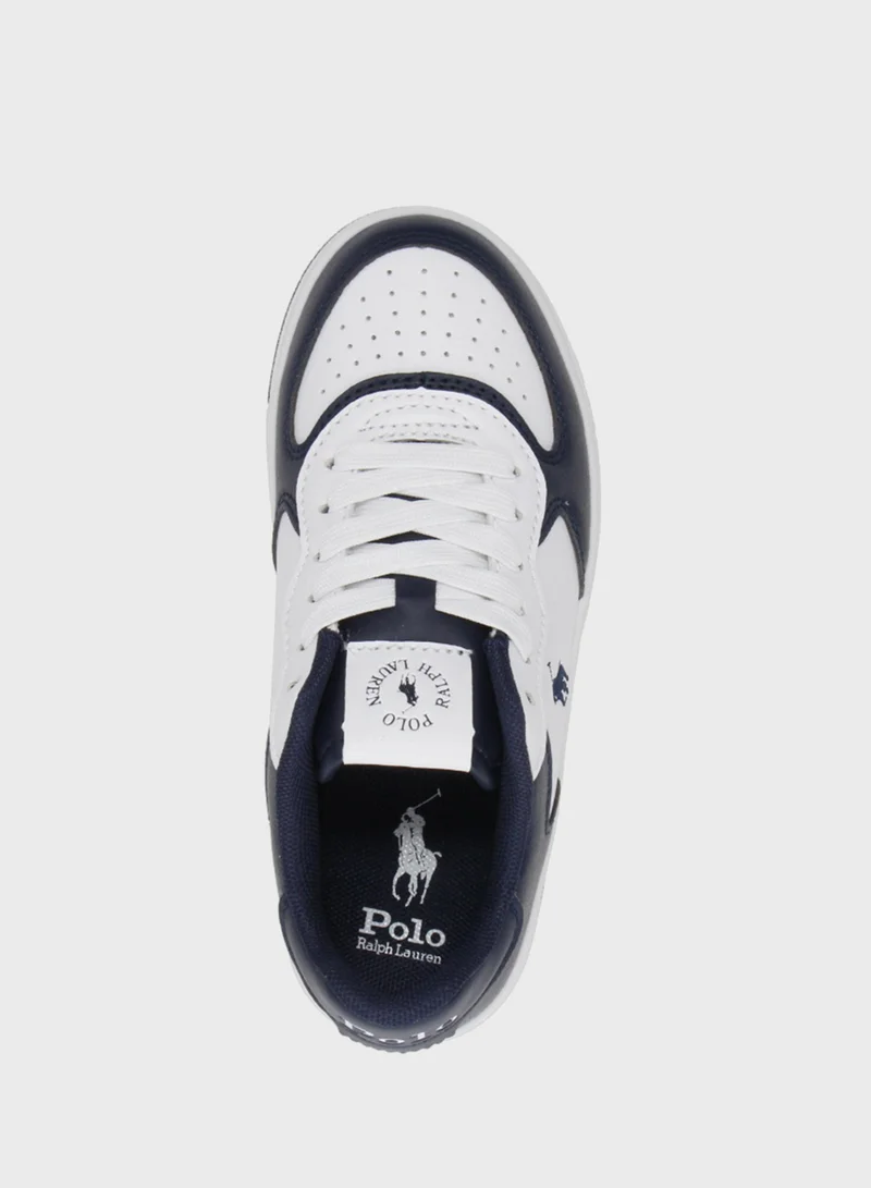 POLO RALPH LAUREN Youth Masters Court Low Top Sneakers