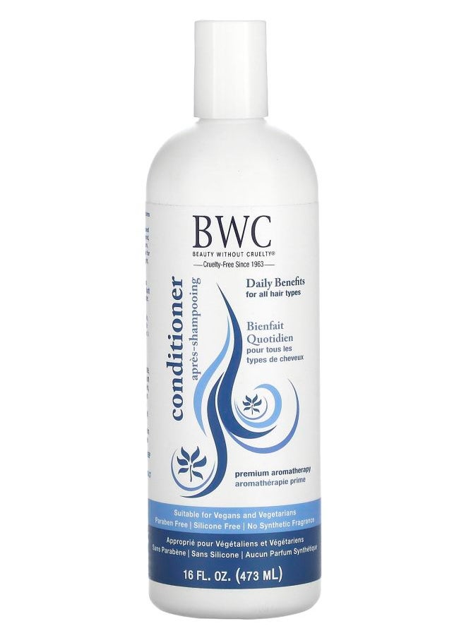 Beauty Without Cruelty Daily Benefits Conditioner For All Hair Types 16 fl oz (473 ml) 