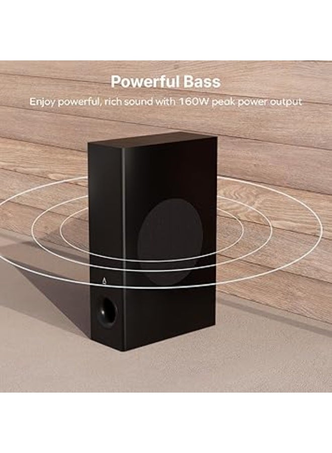 Creative Stage Pro - 2.1 Soundbar with Dolby Audio, HDMI, Bluetooth 5.3, USB Audio, For TV, PC and mobile - Image 4