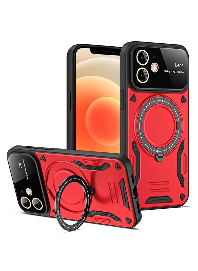 Zaboon Case For iPhone 12 Large Window MagSafe Holder Phone Case - Image 1