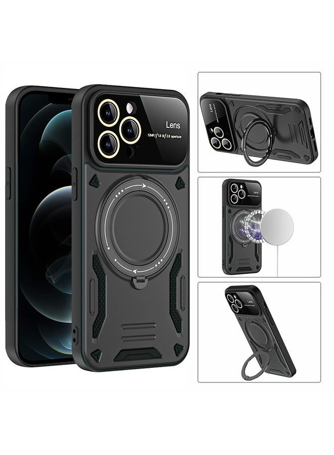 Zaboon Case For iPhone 12 Large Window MagSafe Holder Phone Case - Image 3