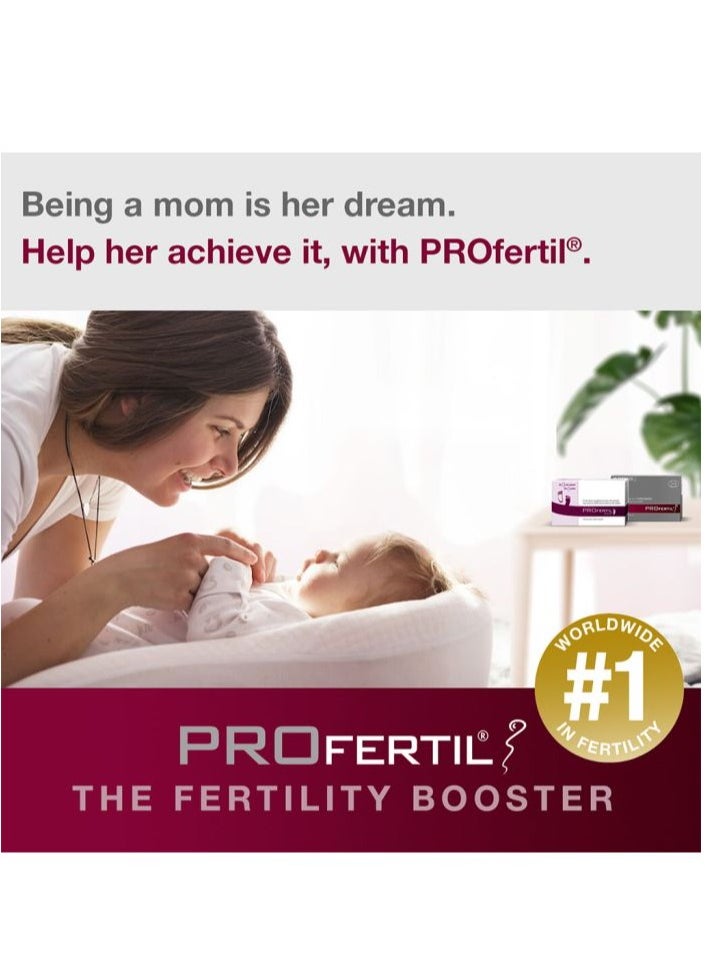 Profertil Male Fertility Supplement Capsule Pack Of 60'S  - Image 4