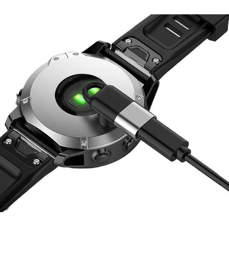 Charger Adapter Type C Compatible with Smart Watch Garmin Fenix Forerunner Instinct Venu Vivoactive Black - Image 4