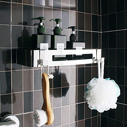 Tagve Bathroom Accessories Stainless Steel Wall Shelf Kitchen Organizer,Polished Finish, Set of 1 - Image 2
