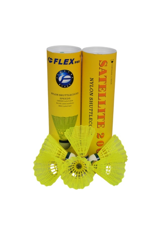 FLEX PRO SATELLITE 200 | Satellite Series (Nylon) | Nylon | 1 TUBE = 6 PCS - Image 1