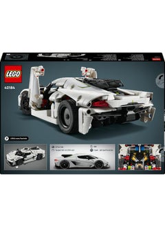 LEGO LEGO Technic Koenigsegg Jesko Absolut White Hypercar 42184 Building Toy Set (801 Pieces)  - Image 2