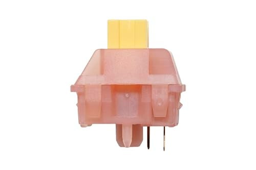 KPREPUBLIC Outemu Silent Peach V3 Linear Switch and Silent Lemon Tactile Lime for Mechanical Keyboard - POM PA66 Factory Lubed (OTM V3 No LiGuide x110) - Image 5