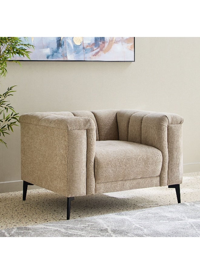 Home Box Nantes Fabric Armchair Sofa  - Image 1