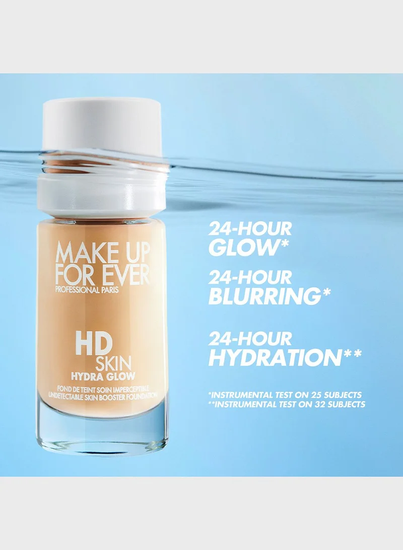 MAKE UP FOR EVER Hd Skin Hydra Glow Foundation  3N40 - Praline