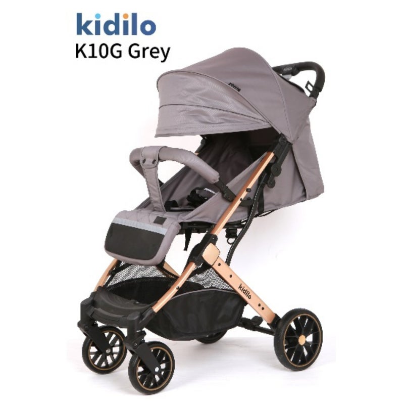 Kidilo Luxury Baby Stroller | Lightweight, Portable Design | Four-Wheel Stroller for Newborns and Infants