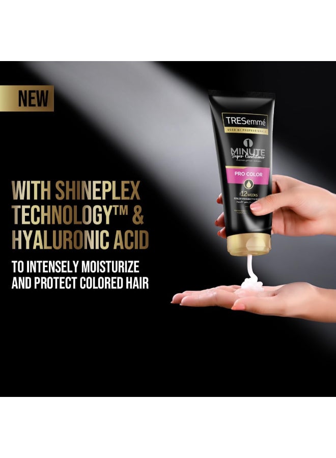 TRESemmé Pro Colour 1 Minute Super Conditioner, with Shineplex Technology™, 180ml - Image 3