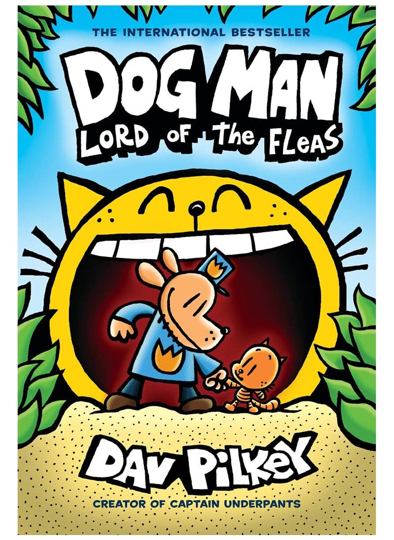 Dog Man: Lord of the Fleas: A Graphic Novel (Dog Man #5): From the Creator of Captain Underpants 