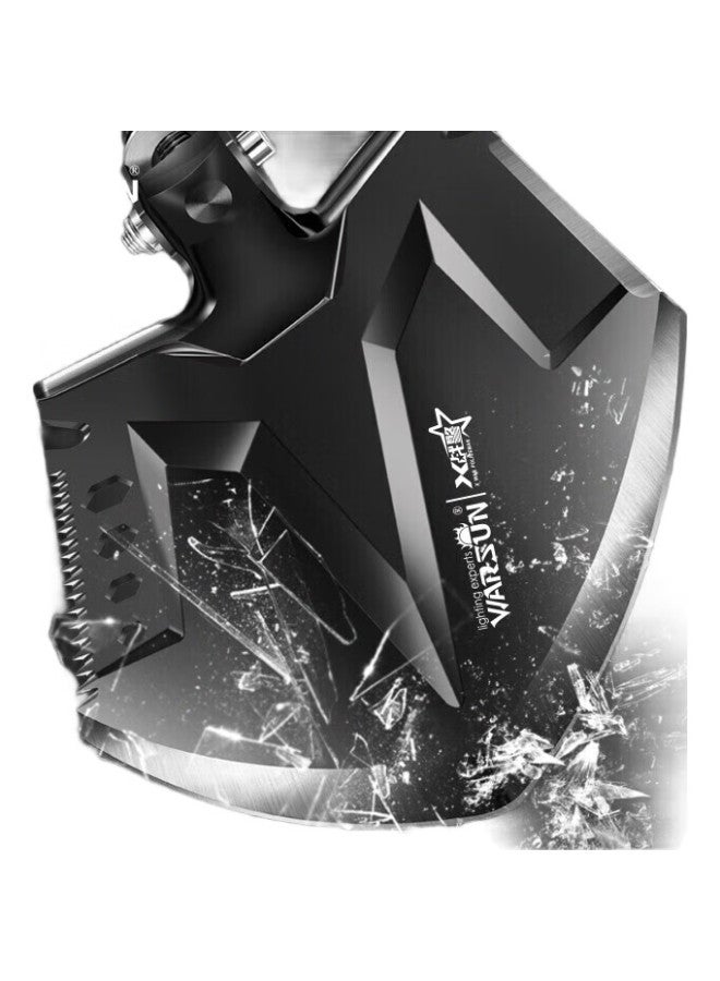 Warsun D57 Military Shovel, Multifunctional Folding Tibetan Mastiff Shovel, Iron Spade, Outdoor Camping Military Shovel - Image 3