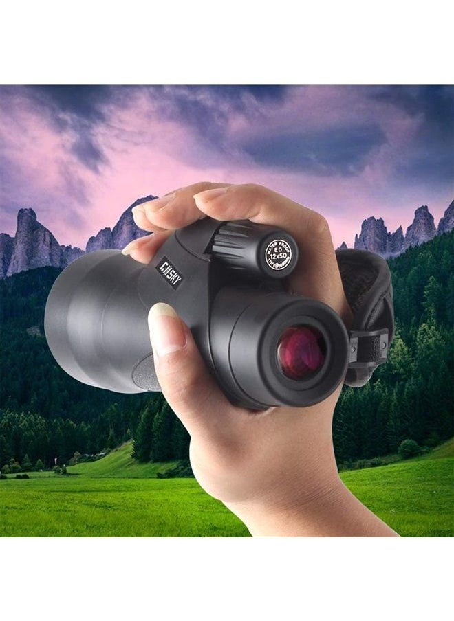 GOSKY Monocular Telescope, 12x50 ED Glass Monocular for Adult, Ultra HD Multi with High Powerful Coated, BAK4 Prism & Waterproof Suitable for Bird Watching Hunting Camping Wildlife -1250ED  - Image 2