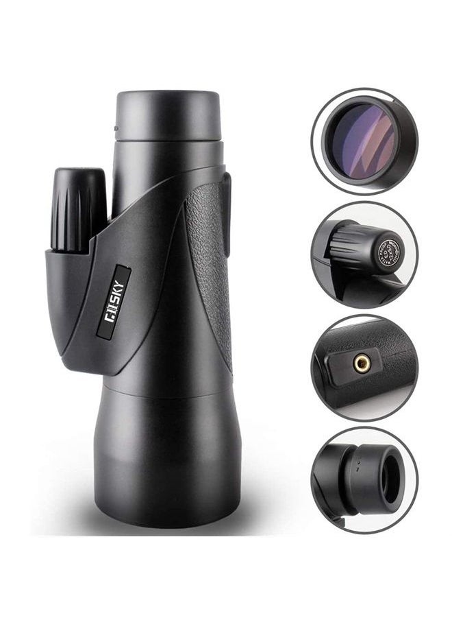 GOSKY Monocular Telescope, 12x50 ED Glass Monocular for Adult, Ultra HD Multi with High Powerful Coated, BAK4 Prism & Waterproof Suitable for Bird Watching Hunting Camping Wildlife -1250ED  - Image 4