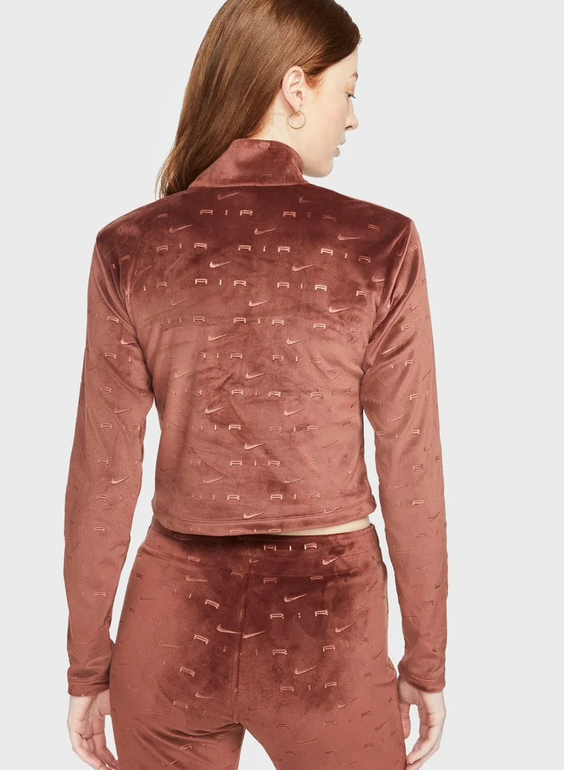 Nike Nsw Air Velour Sweatshirt