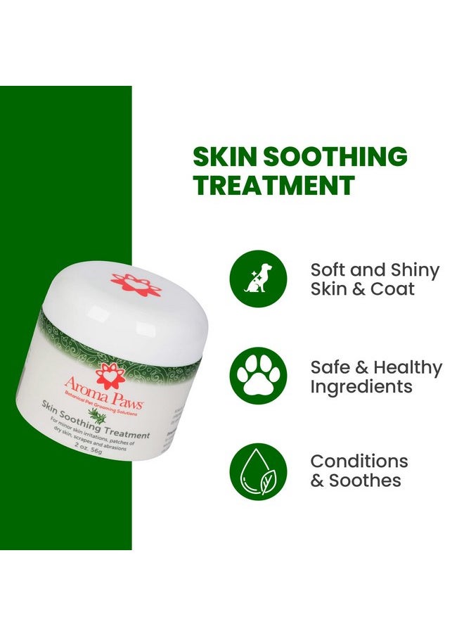 Aroma Paws - Aroma Paws Dog Skin Soothing Treatment - Dog Skin Moisturizer to Heal and Soothe Dry, Flaky, Inflamed, and Damaged Skin - Skin Soother for Dogs with Kokum Butter and Moroccan Rosemary Oil - 2oz - Image 1
