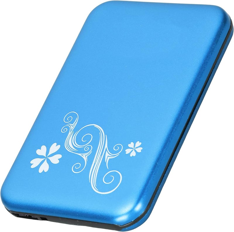 كلاراكو علبة قرص صلب USB3.0 مقاس 2.5 بوصة، علبة قرص صلب سعة 3 تيرابايت بسرعة 5 جيجابت في الثانية، علبة قرص صلب من سبائك الألومنيوم، مؤشر LED أزرق، التوصيل والتشغيل (أزرق) - Image 1