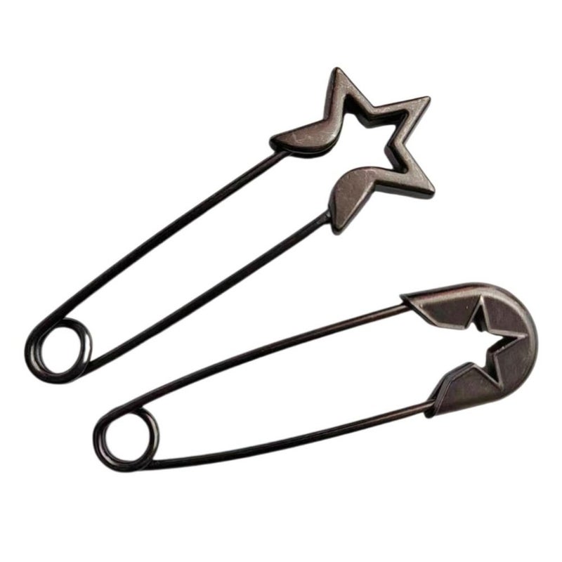82mm Adjustable Stainless Steel Safety Pin for Women's Scarf and Multi-Purpose Clothing Use - Image 5