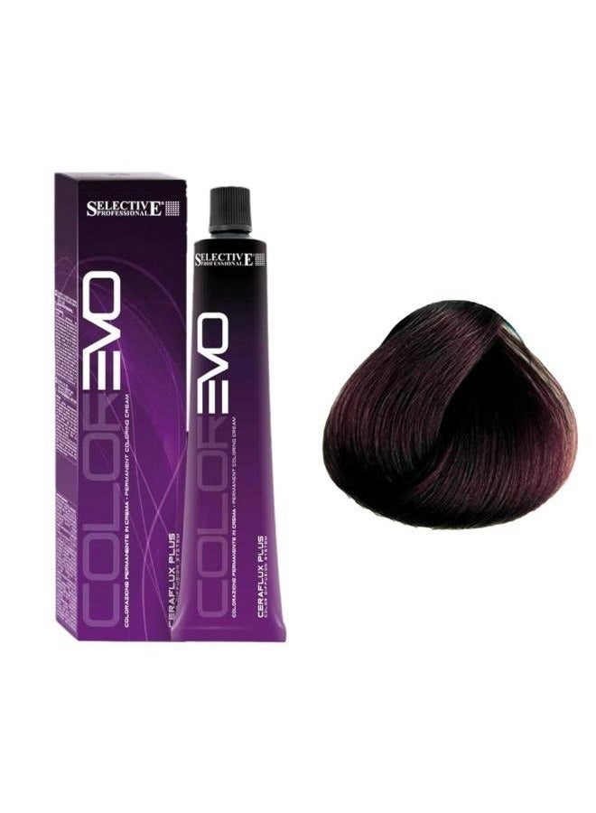 Selective Professional Color Evo 4.65  Mahogany Red Brown 100 Ml - Image 1