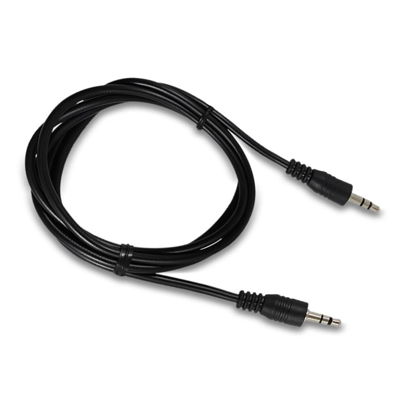 Fenzer 2 Pack AUX Cable, (6.6ft/2m, Hi-Fi Sound) 3.5mm TRS Auxiliary Audio Cable Cord Compatible with Car, Home Stereos, Speaker, iPod, iPad, Headphones, Sony, Echo Dot, Beats (Black) - Image 2